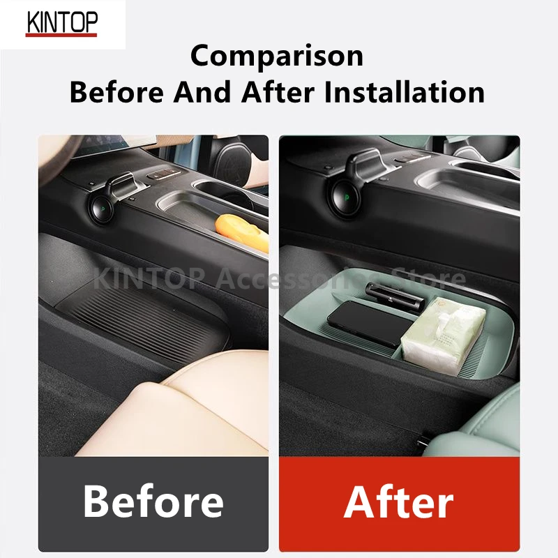 For NIO ET5/ET5T 22-24 Central Control Armrest Box,Lower Storage Box,Interior Decoration Items Accessories Refit