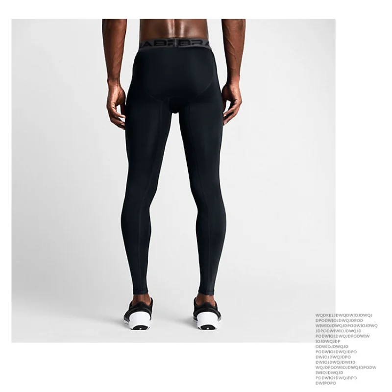 Pantalones ajustados de secado rápido para hombre, pantalones de Fitness para entrenamiento, Base para correr y baloncesto