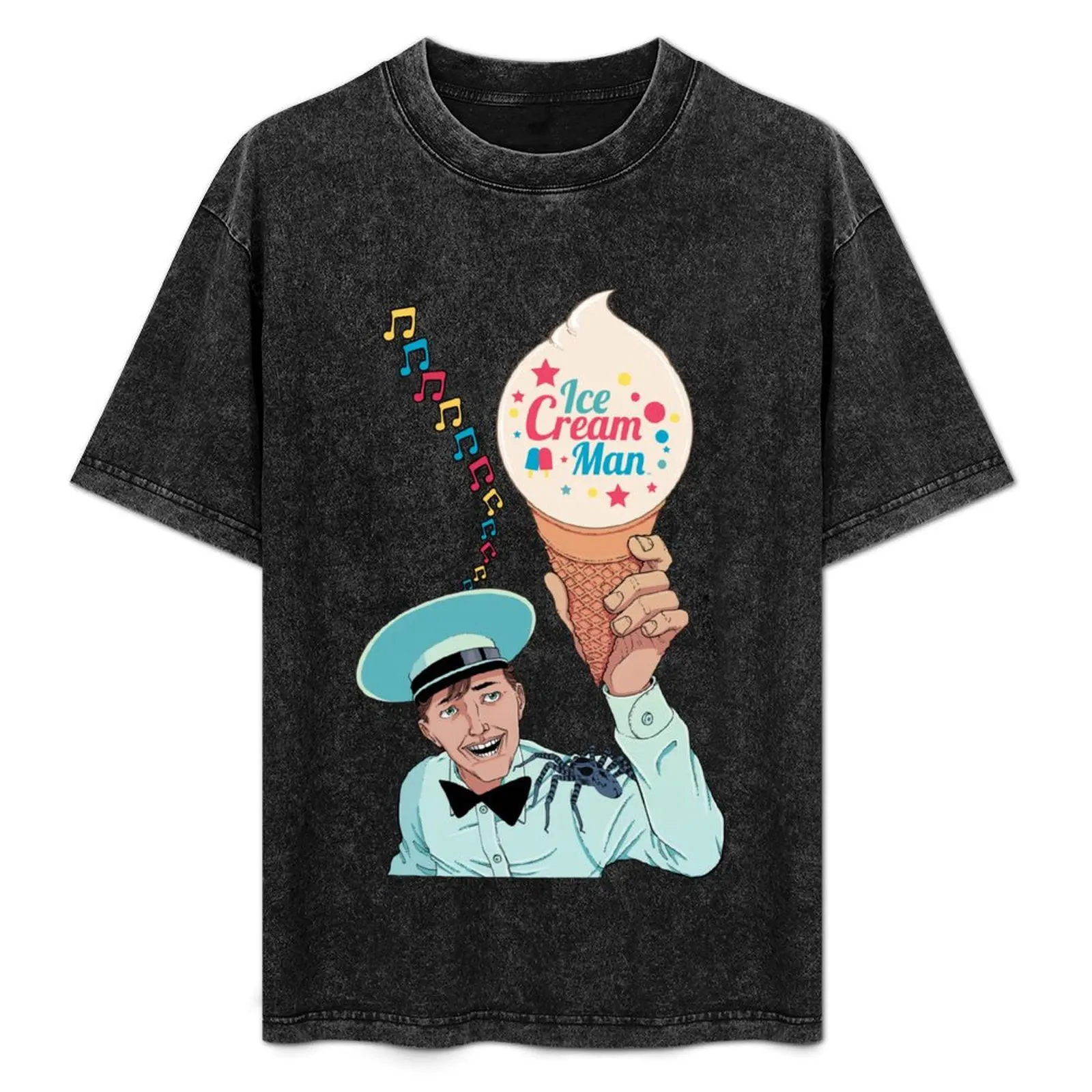 

ICE CREAM MAN IMAGE T-Shirt tops anime tshirt oversized t shirt men