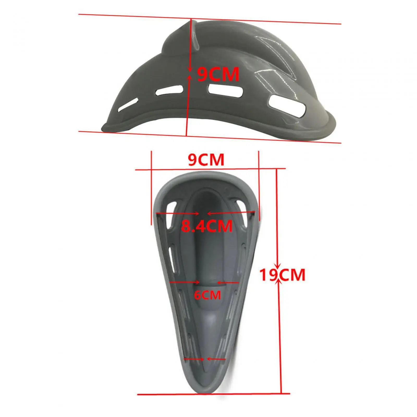 Silicone PP Crotch Protector Shell Durable Groin Safety Support Exercise Training Equipment for Kickboxing Taekwondo Karate