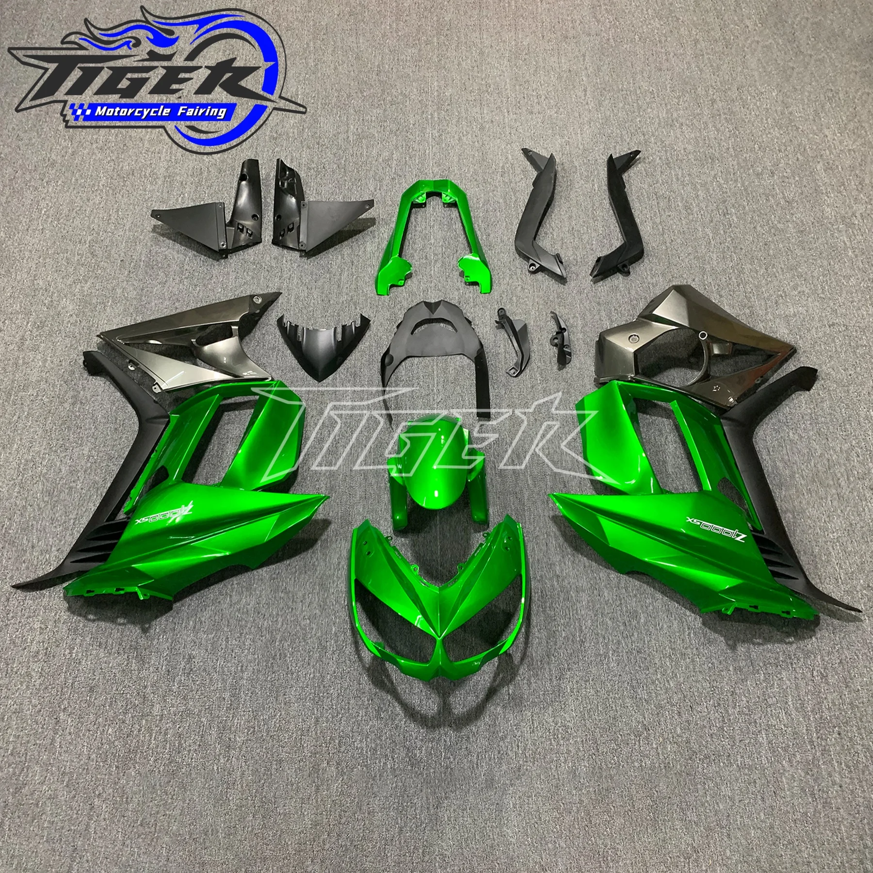 

Motorcycle Fairing Kit Fit For Ninja Z 1000SX 1000SX Z1000SX 2010-2016 Bodywork Set High Quality Abs Injection Green