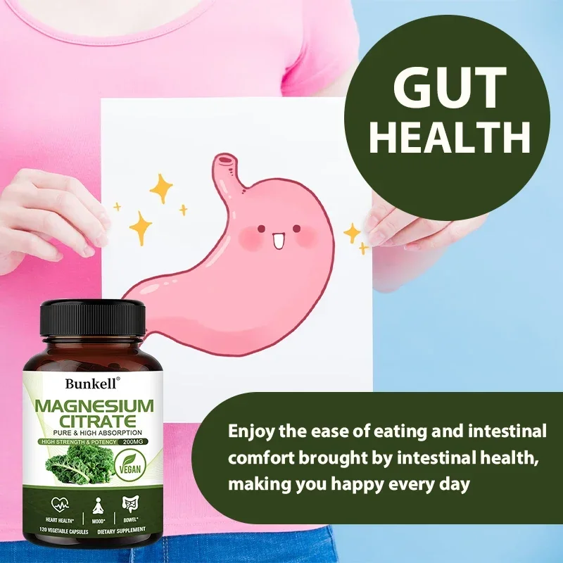 Magnesium Sitrat - Meningkatkan Kesehatan Tulang - Mendukung Fungsi Saraf dan Otot, Membantu Tidur, Relaksasi, dan Kesehatan Otot