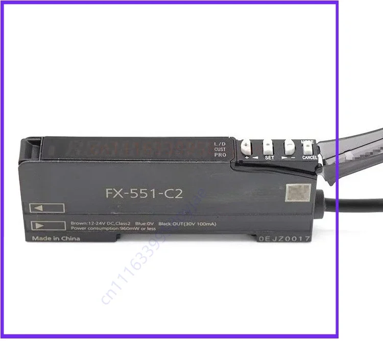 for Panasonic Brand New Original Fiber Amplifier FX-551-C2 Replaces FX-551-C2-HT Photoelectric Switch