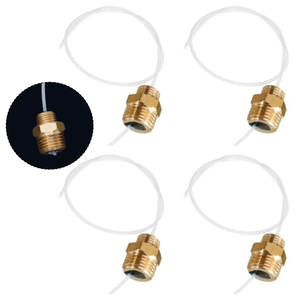 4Pcs Water Spray Hose Tube with Connector for Pressure Cleaning Washing Parts Designed to Fit Multiple Cleaning System Models