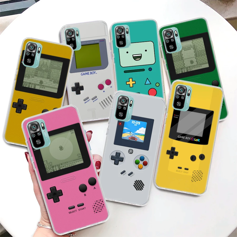 Gameboy Boy Game Coque Phone Case For Xiaomi Redmi Note 13 12S 12 11S 11T 11E Pro Plus 11 10 10S 9 9S 8 8T 5G Cover Note 13 12S 