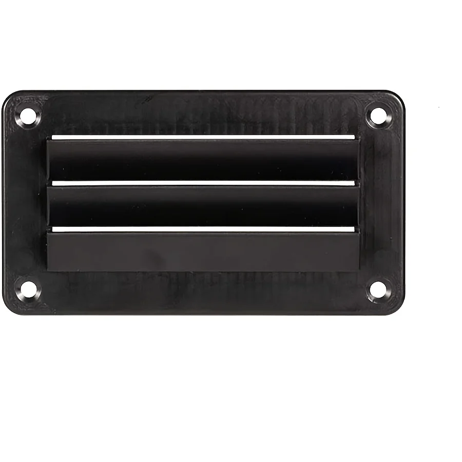1pcs Square Grille Louvered Ventilation Cover Nylon ABS Plastic Air Outlet Shield For RV Motorhome Yacht Marine Spare Parts