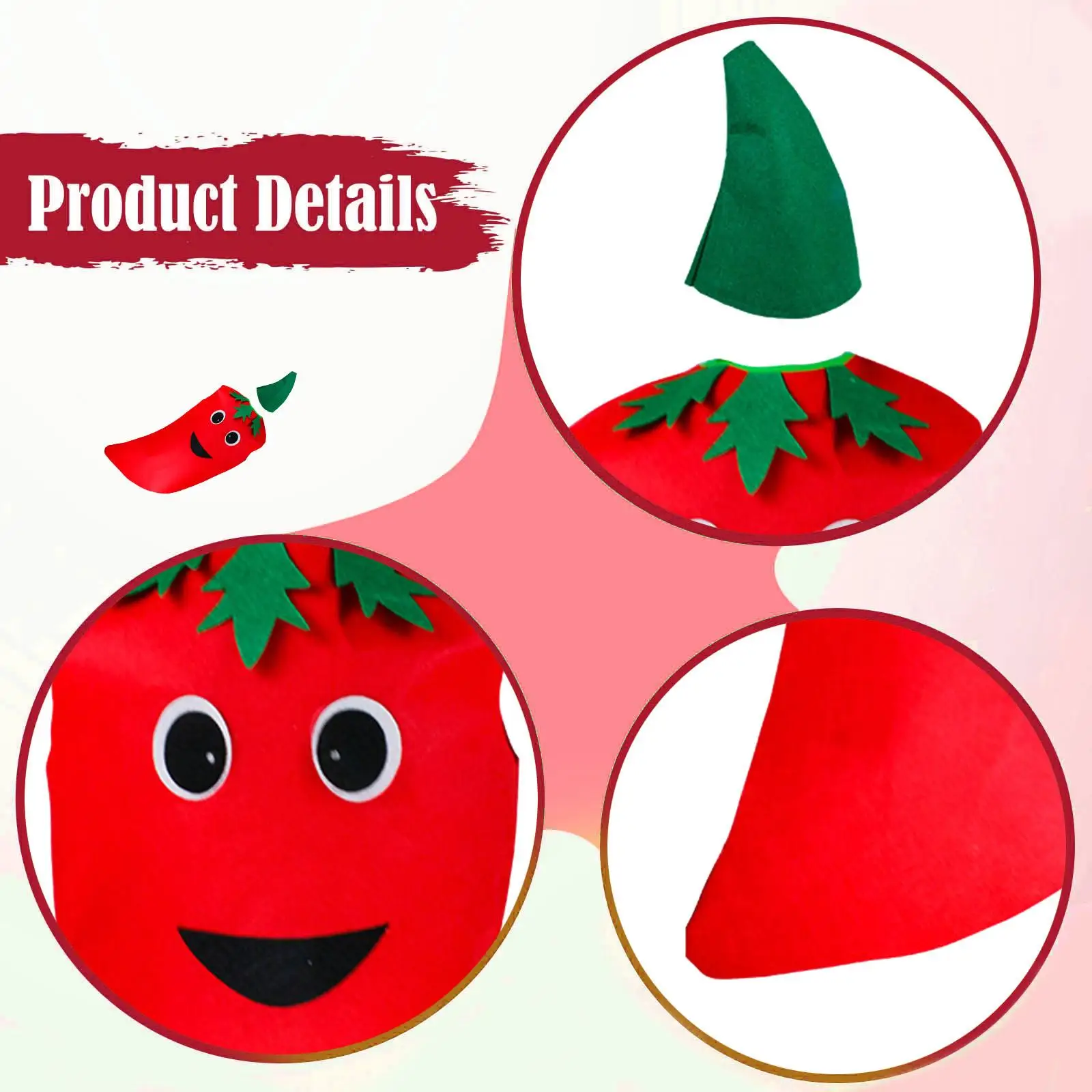 Halloween Kids Vegetable Cosplay Outfit Non Woven Cartoon Dress Up Jumpsuit for Party Role Play