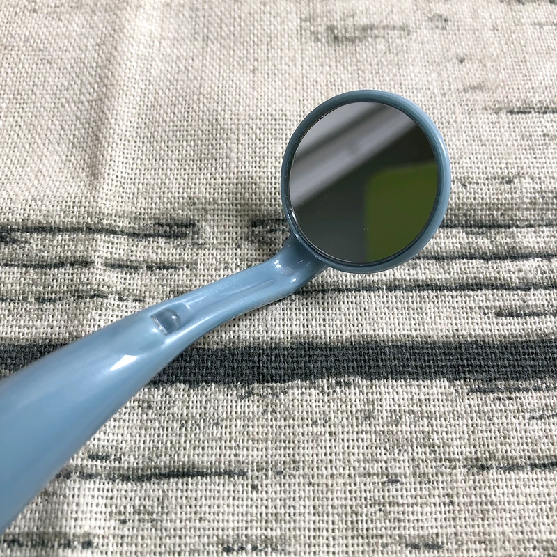 حزمة مضاءة (الشركة المصنعة) اليابانية فائقة السطوع LED مضاءة مرآة الفم عن طريق الفم + مزيل البلاك اختيار الأسنان 2in1 طقم طب الأسنان #2