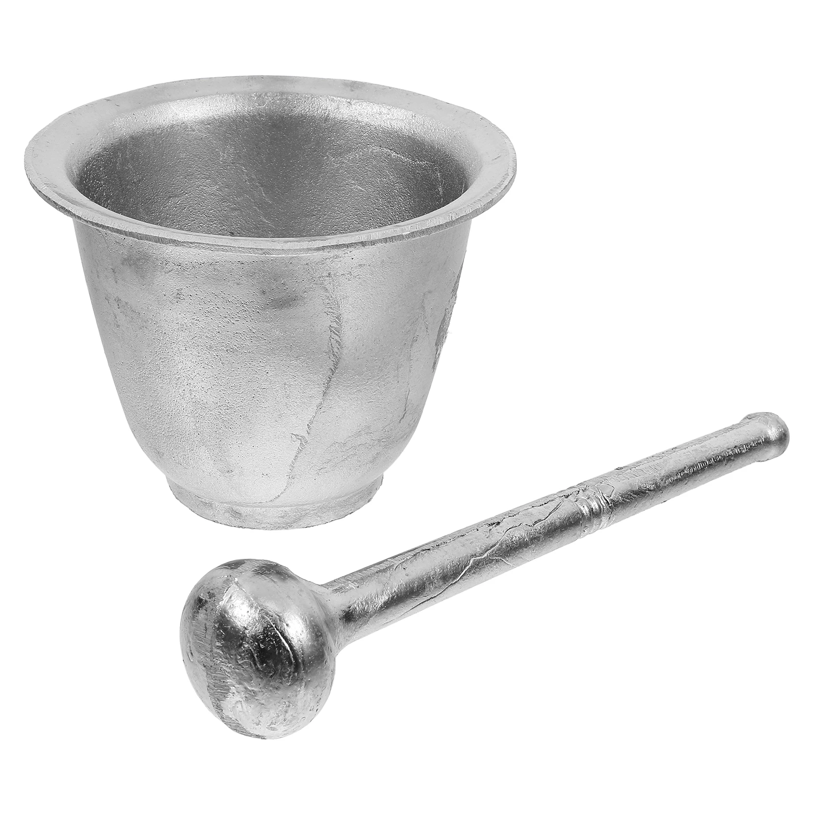 

Garlic Pounding Machine Kitchen Crusher Pestle Household Grinding Bowl Press Grinder Pot Ginger Masher Tool Aluminum Spice Food