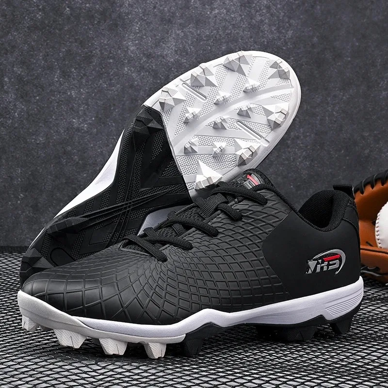 Professional Unisex Baseball Shoes Outdoor Lawn Baseball Shoe Non-Slip Man Sports Shoe Anti Slip Leather Court Shoe for Man