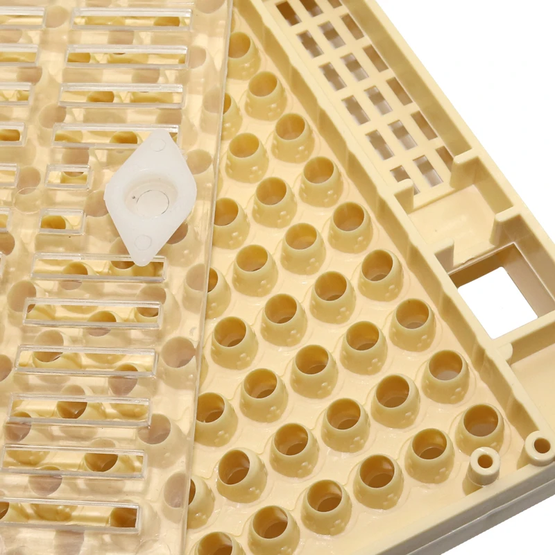 1 Set Bee Breeding System Queen Breeding Box Beekeeping Queen Egg Laying Box Feeding Cup 120 Brown Cell Cups Beekeeper Tools