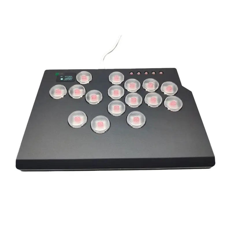 

Игровая клавиатура A33T-Keys, безрычажный контроллер, игровой джойстик для ПК/PS3/PS4/PS5/Steam Arcade PC, подарок B