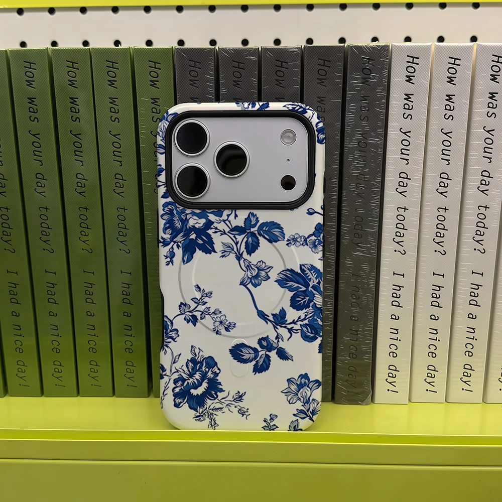 Vintage Blue Rose Phone Case F - Phone Cases Blue review and price