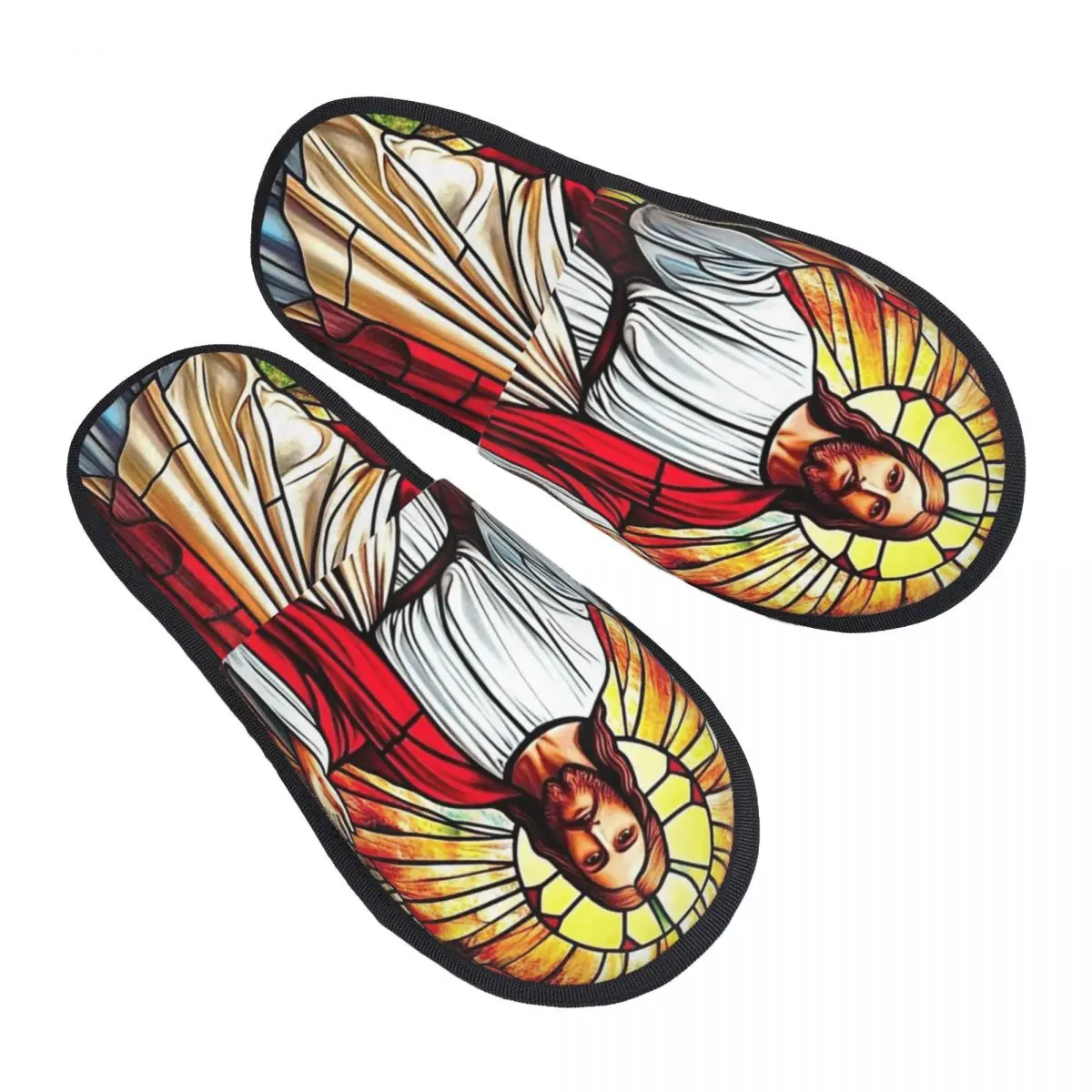 

Домашние тапочки «Спавитель Иисус Христос», женские уютные тапочки без шнуровки из пены с эффектом памяти, обувь для спальни