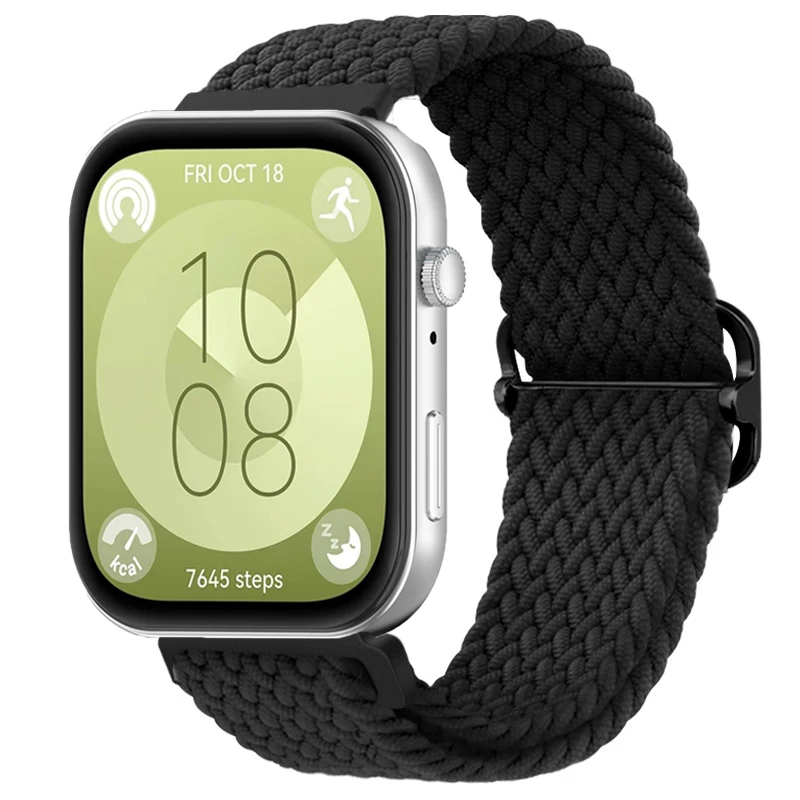 Cinturino in nylon per Huawei Watch Fit 3/Fit 4 Bracciale intrecciato per Huawei Watch Fit 4 Pro Accessori per cinturini sportivi