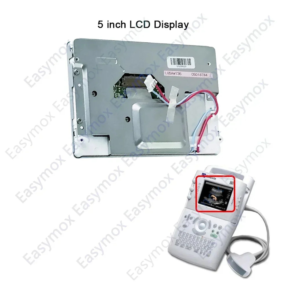 Display for SonoSite 180 Plus Portable Ultrasound Machines s LCD Image Area 5 inch Repair