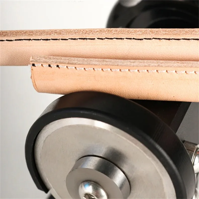 

Suitable For Strap Splitter Trimming Machine,Max Cut 4MMThick,Handle Leather Tote Bandage Cutting Machin