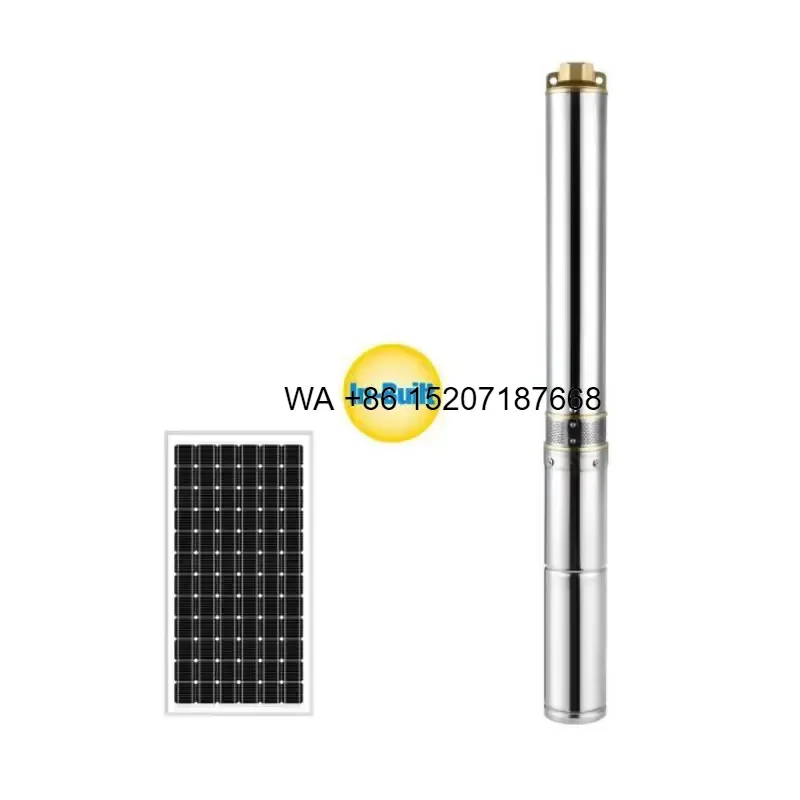 Wmwmnu Customizable Solar Powered Water Pump Submersible Solar Water Pump for Farm Irrigation