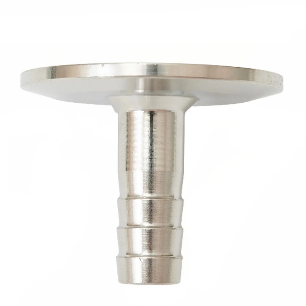 Efficient Stainless Steel Barb Adapter, 1 5'' Tri Clamp to 12'' Hose Barb, Connects Pipes and Hoses Seamlessly