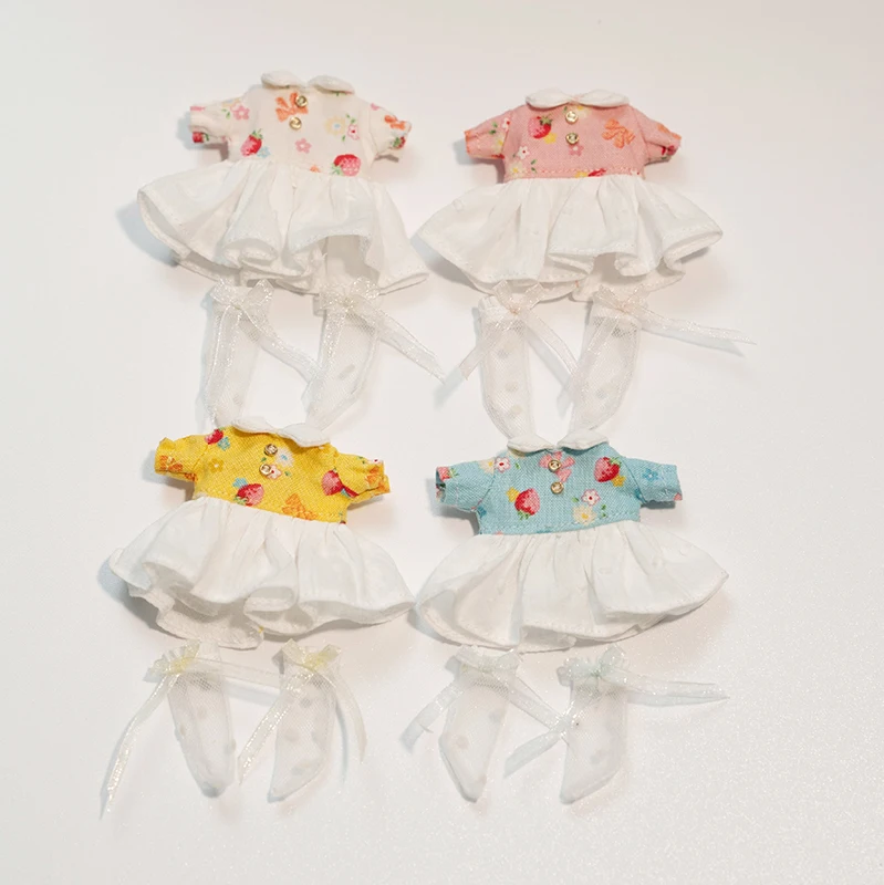 

OB11 Doll Clothing Accessories Mini Toy Accessories Dress Set Obitsu11 1/12 BJD Doll Clothing