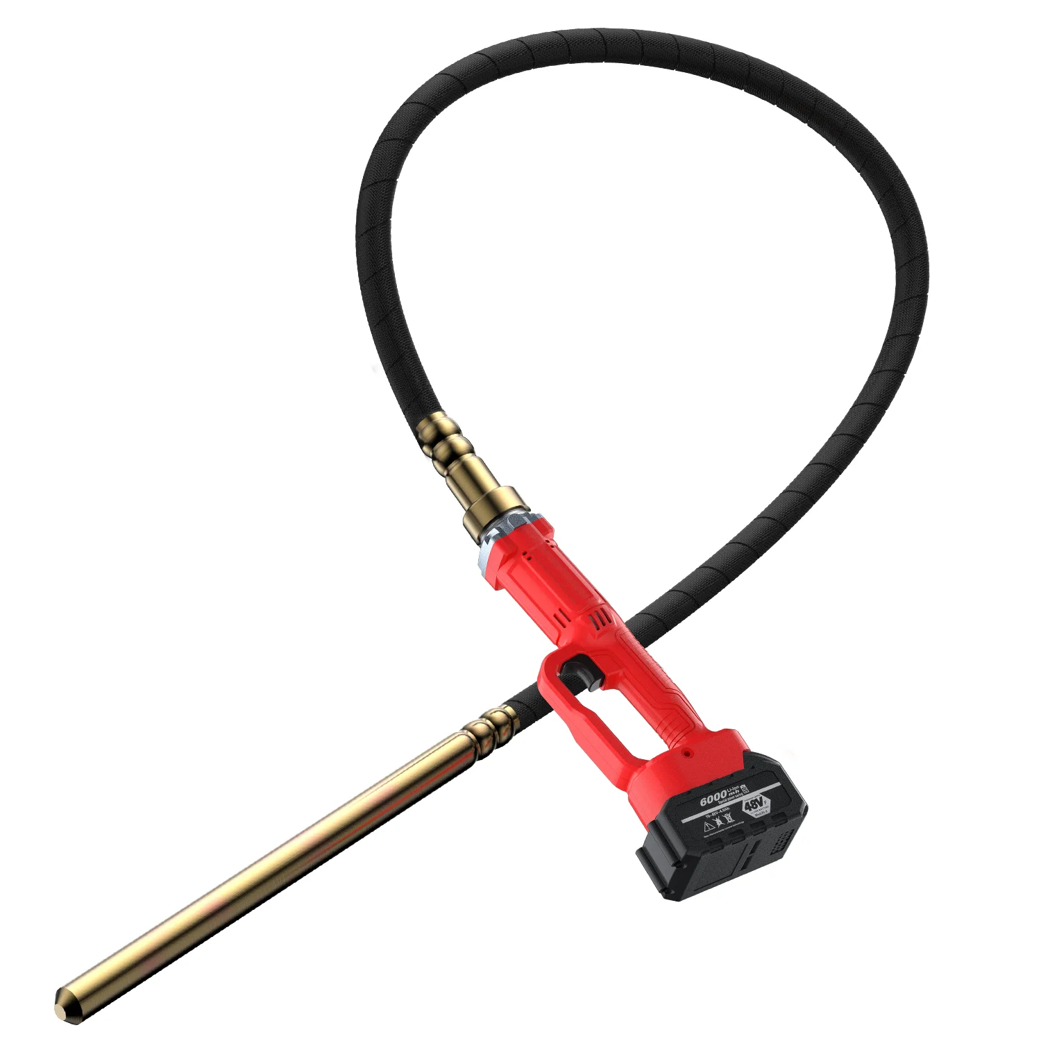 Portable Small Rechargeable Concrete Vibrator Machine Industrial Electric Inserted Mortar Cement Vibrator