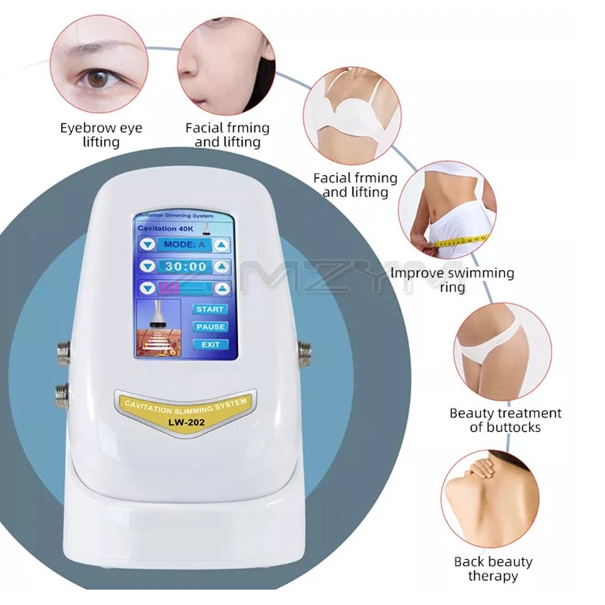 TAO New 4 in 1 Laser Radio Frequency RF 40K Cavitation Lipo Slimming Ultrasonic Liposuction Cavitation Machine For Body Shaping