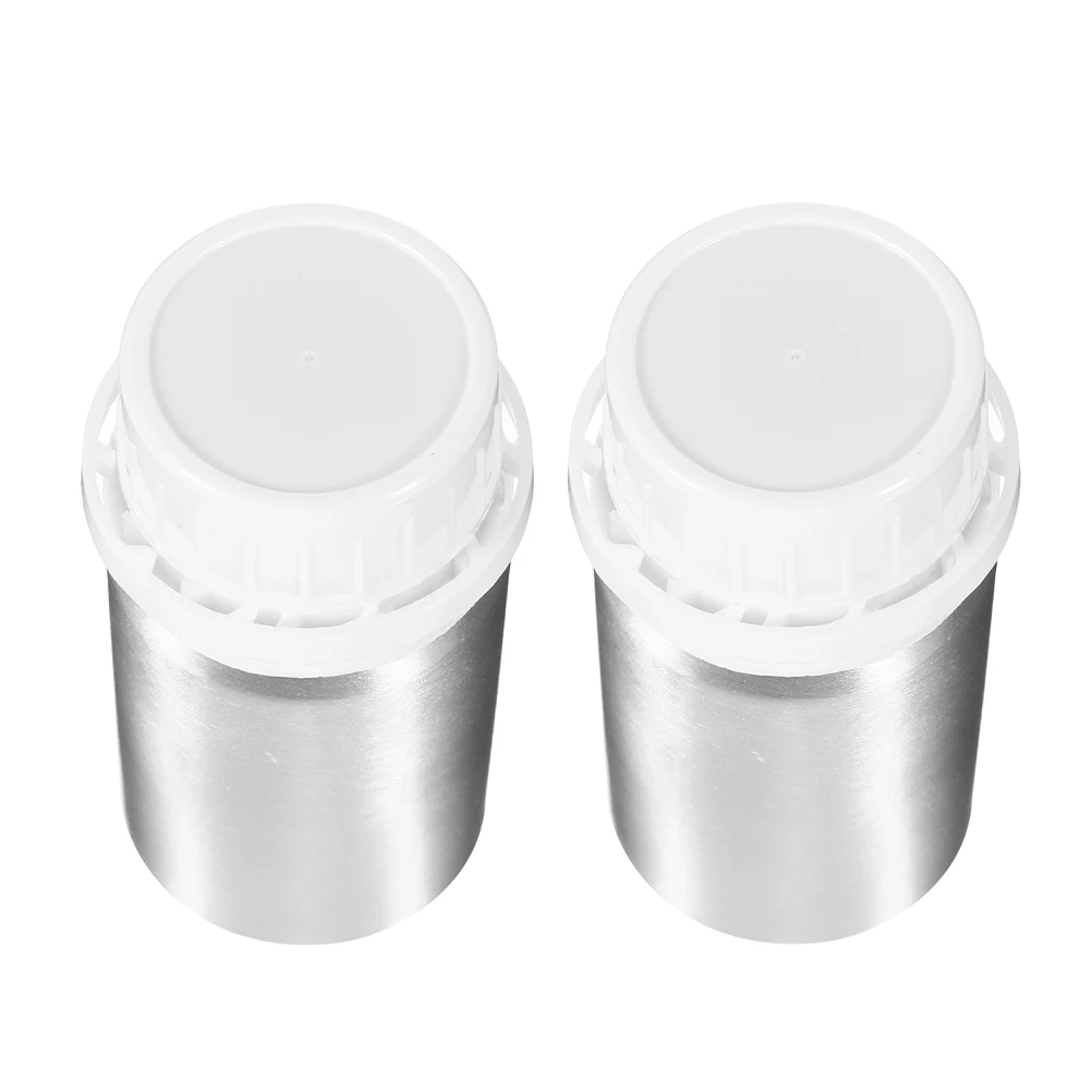 

2pcs Mini Oil Bottles Empty Perfume Containers Refillable Travel Portable Essential Oil Sturdy Versatile Leakproof