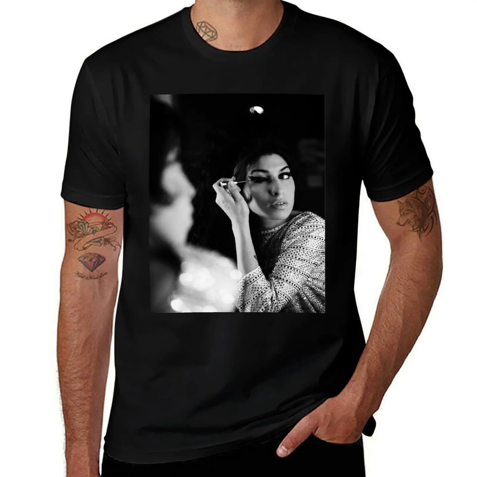 Natural Makeup Beauty Women T-Shirt Plus Size Lightweight Tee Shirt T-Shirt