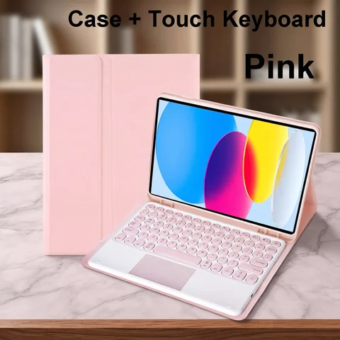 For iPad 11th Case Generation 11 Inch A16 2025, Bluetooth keyboard Covers For Apple iPad 11th Case 2025 Funda