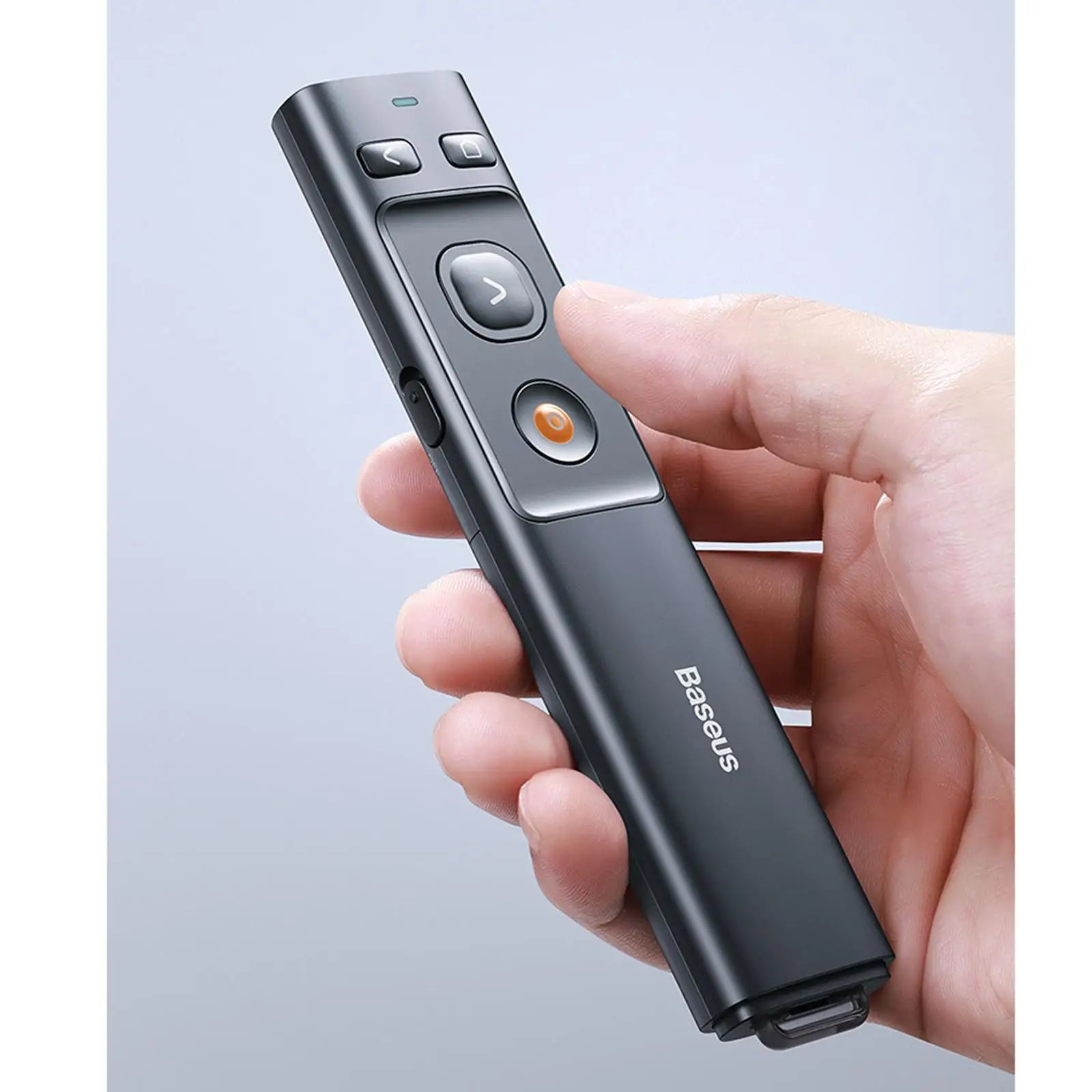 2.4GHz Wireless Presenter Remote Control PPT Presentation Clicker Lasers Pointer for Keynote PPT PC