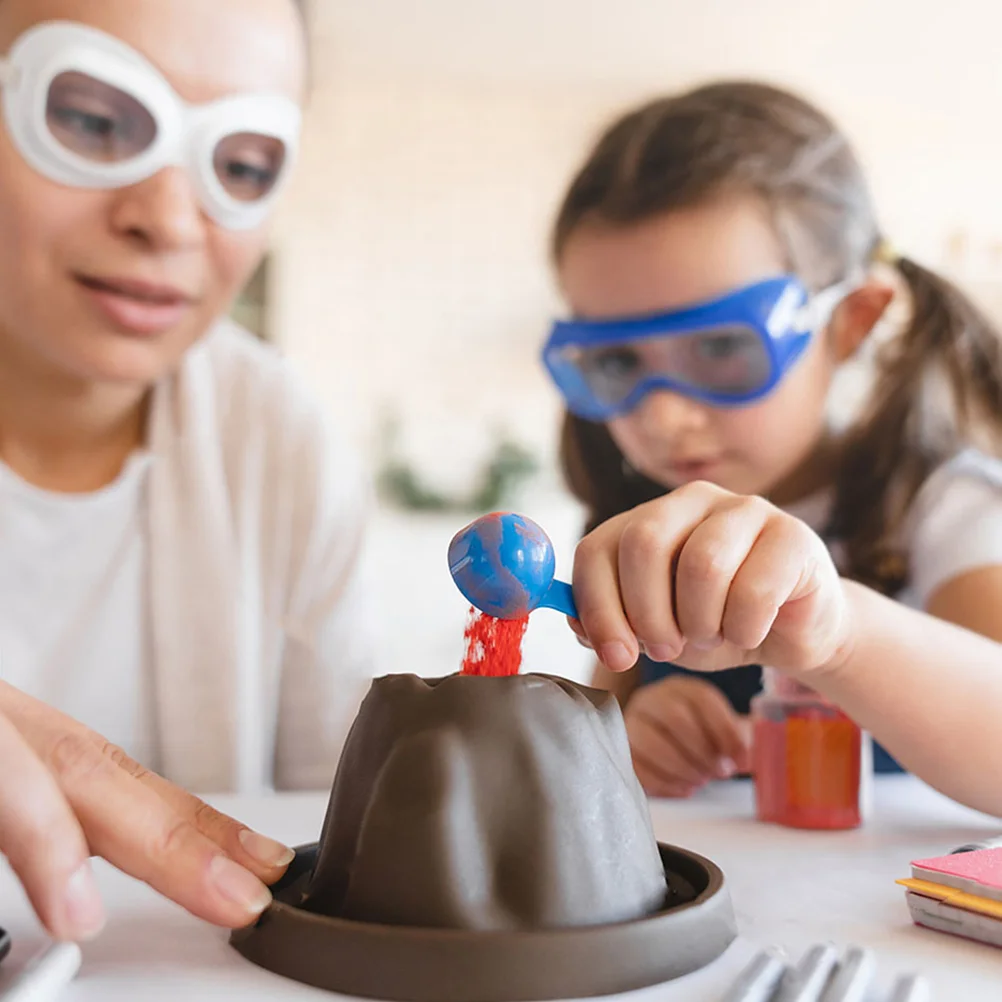 Kit d'Expérimentation Volcanique pour Enfant, Jouet Modèle Scientifique, Éruptions, Coquille DIY, 10 Pièces