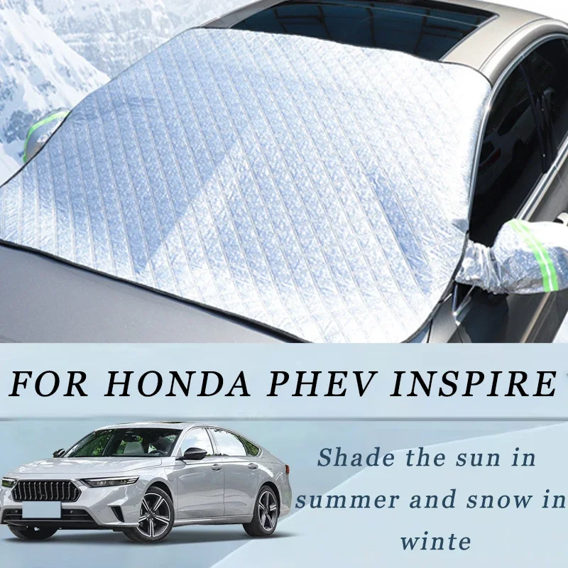 

Thickened Car Now Sunshade Windshield Cover With 5/9 Magnets UV Protection Anti Snow Sunlight For HONDA PHEV INSPIRE