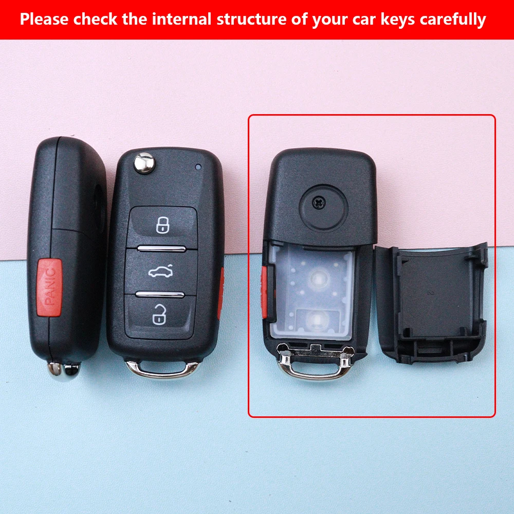 3, 4, 5 кнопок, автомобильный универсальный чехол для дистанционного брелока, корпус для KD, Xhorse, Vvdi, Keydiy