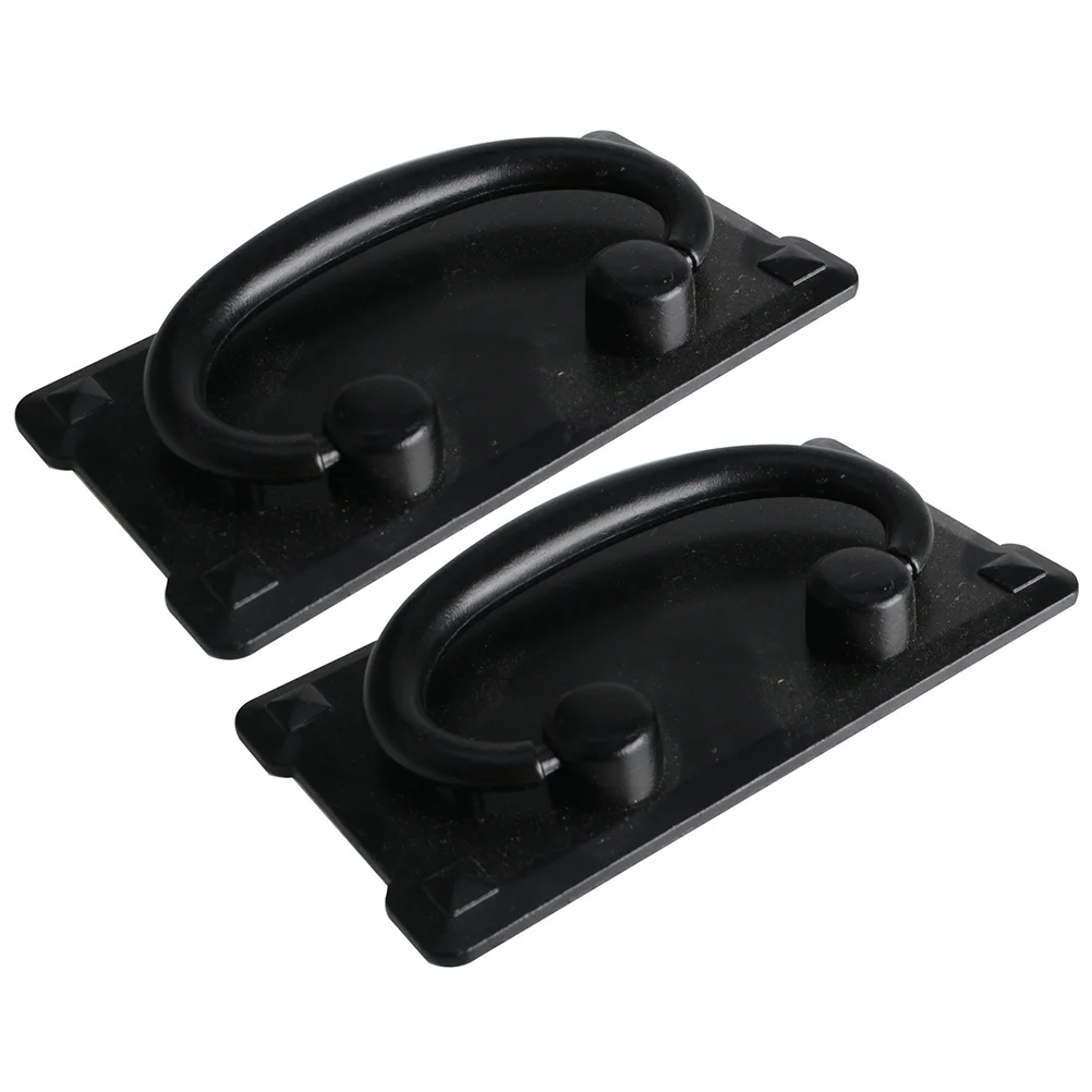 

2pcs Vintage Drawer Cabinet Handles Furniture Decoration Black Dresser Knobs Pulls For Cabinets Drawers Home