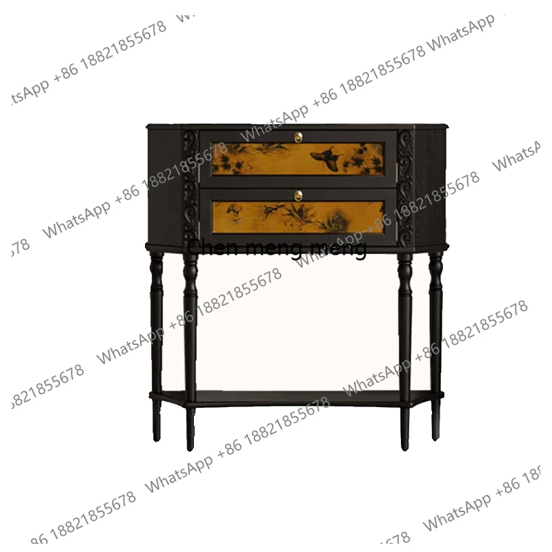 

k153 Glamour Unique Console Table Modern Classic Storage Hall Way Table Corner Table Simple Senior Tische Furniture Living Room