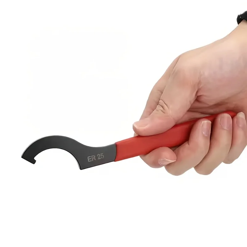 6pcs Hook Wrenches Tools Set C-Shape Spanner Wrench for Shock Adjustment Motorcycle Car Repair Spanner Tool Universal Hand Tool