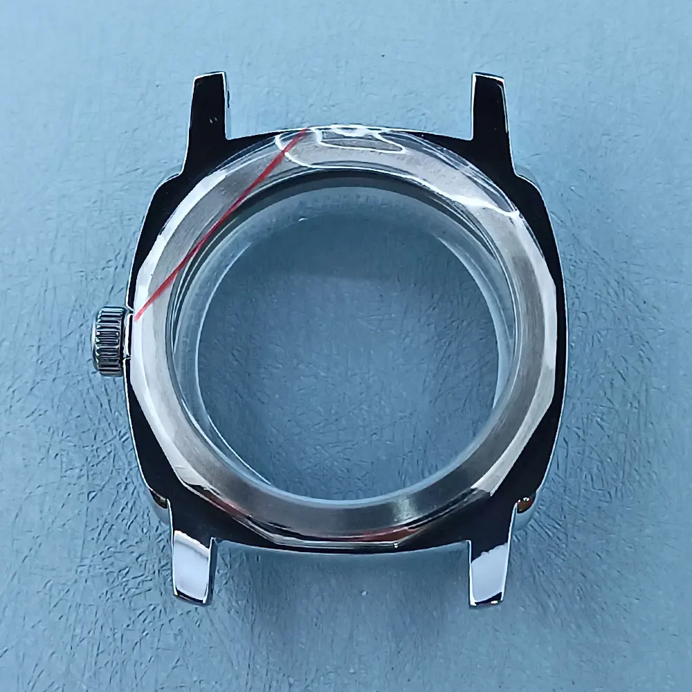 46mm ST3600 watch case is suitable for the ST3600 movement mounting 316L stainless steel, 100m life waterproof