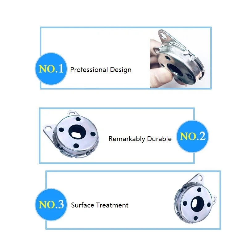 2.5NM Rotating Damper With Torque Bidirectional Flip Cover Slow Return Buffer Cabinet Row Chair Seat Hinge