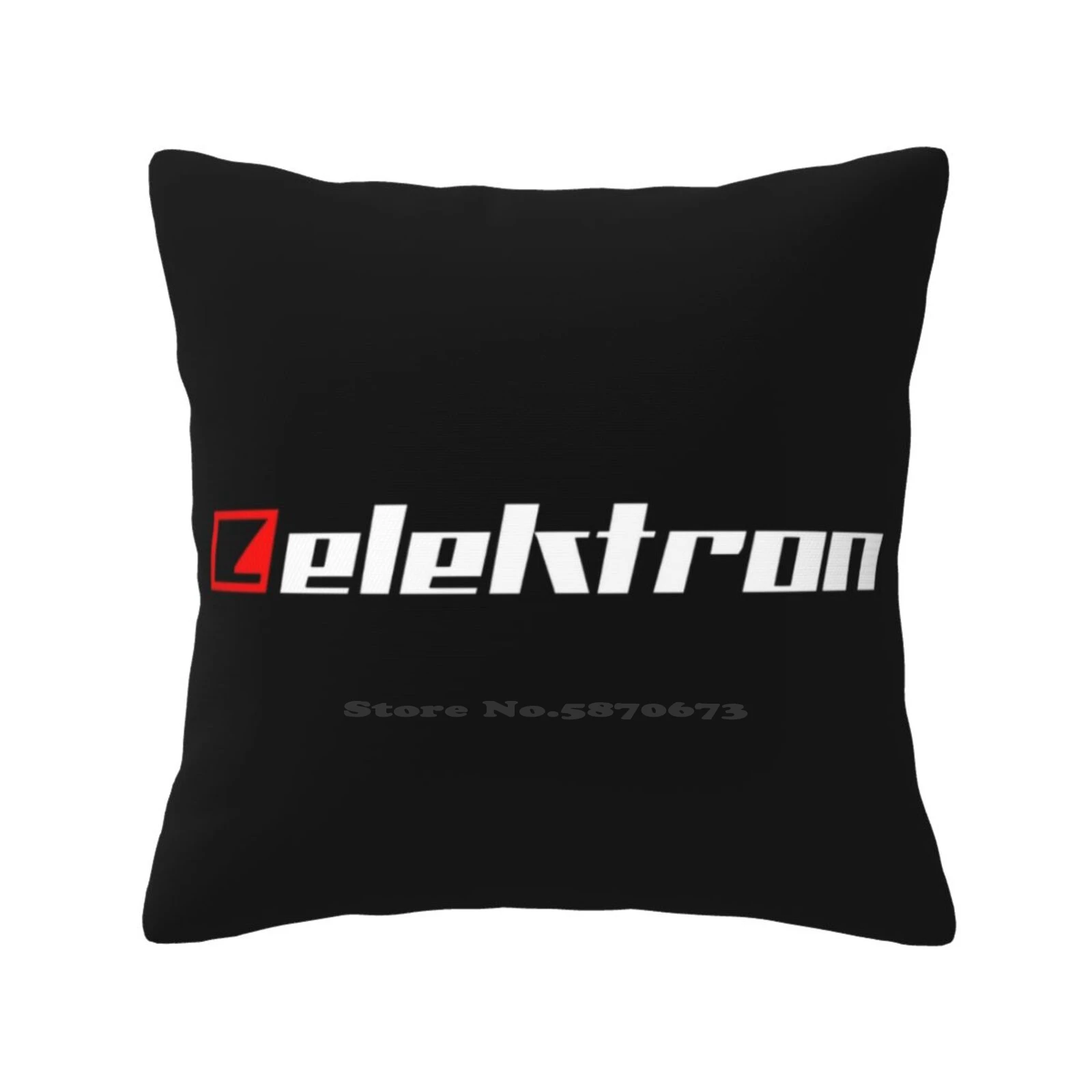 Elektron Logo Soft Comfortable Pillowcase Synthesisers Music Production Drum Machines Keys Sequencers Modules Modulation