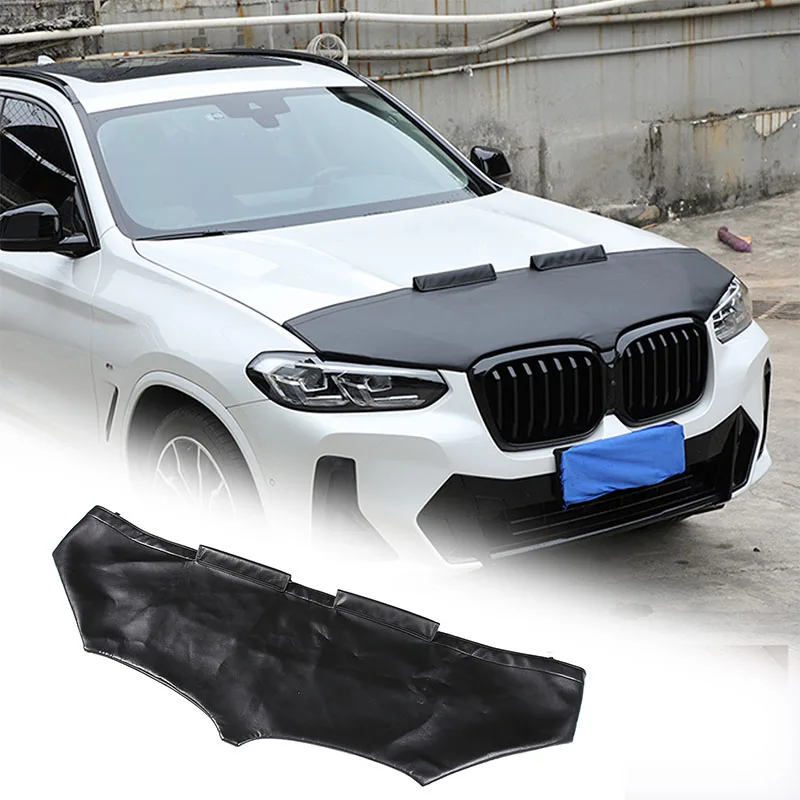 

Car Hood Cover Stone Deflector Hood Protection Shield Sand Block For BMW X3 G01 2018-2023 Exterior Accessories