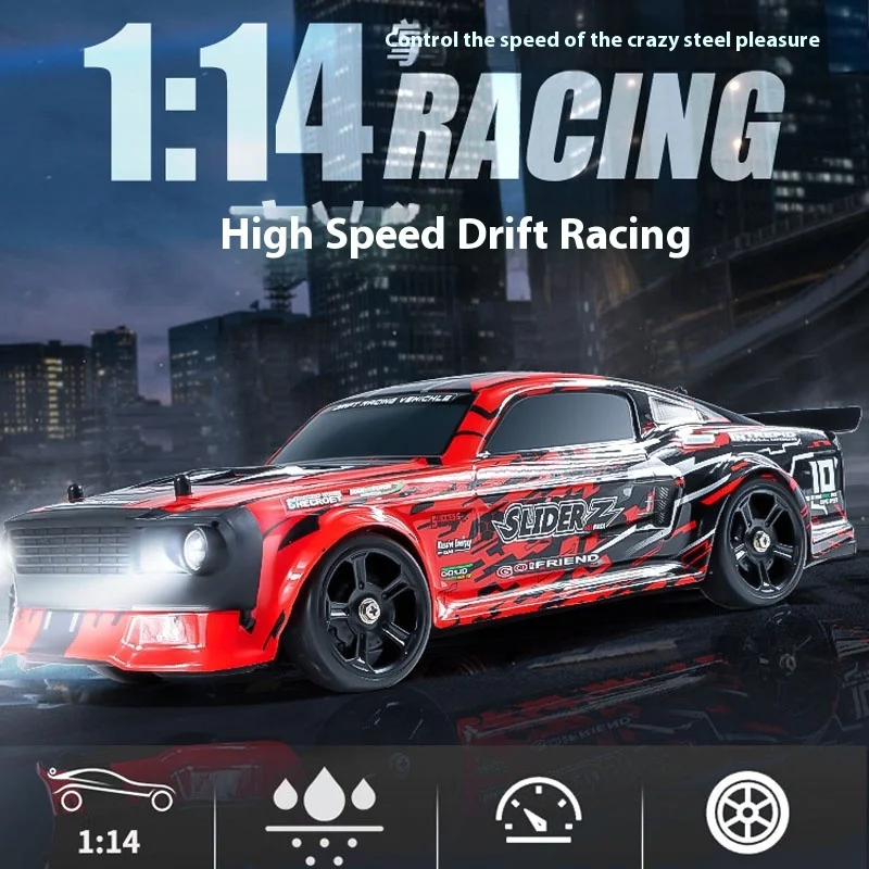 HAIBOXING 2103 1:14 50KM/H RC Car 2.4G 4WD High Speed Built-in Gyroscope Remote Control Drift Trucks vs Wltoys 144001 Toys