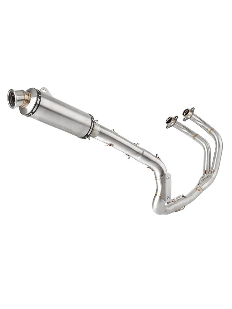 For Yamaha Tenere 700 2021 2022 2023 2024 T7 T700 XTZ 690 700     Motorcycle Exhaust Header Link Pipe Slip-on