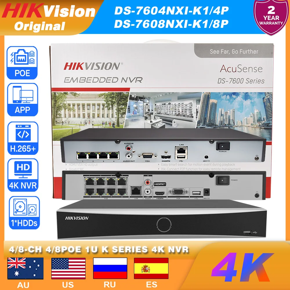 Hikvision 4CH 4POE … - image
