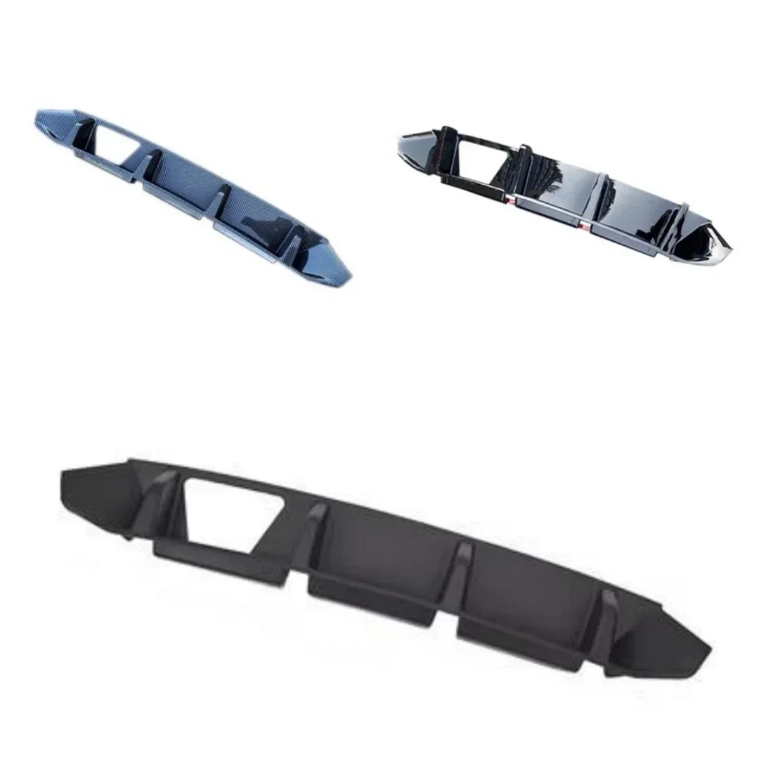 Rear Lip for Volkswagen vw Passat B8.5 2020 2021 2022 modified matte brilliant balck carbon fiber body kit Auto Accessories