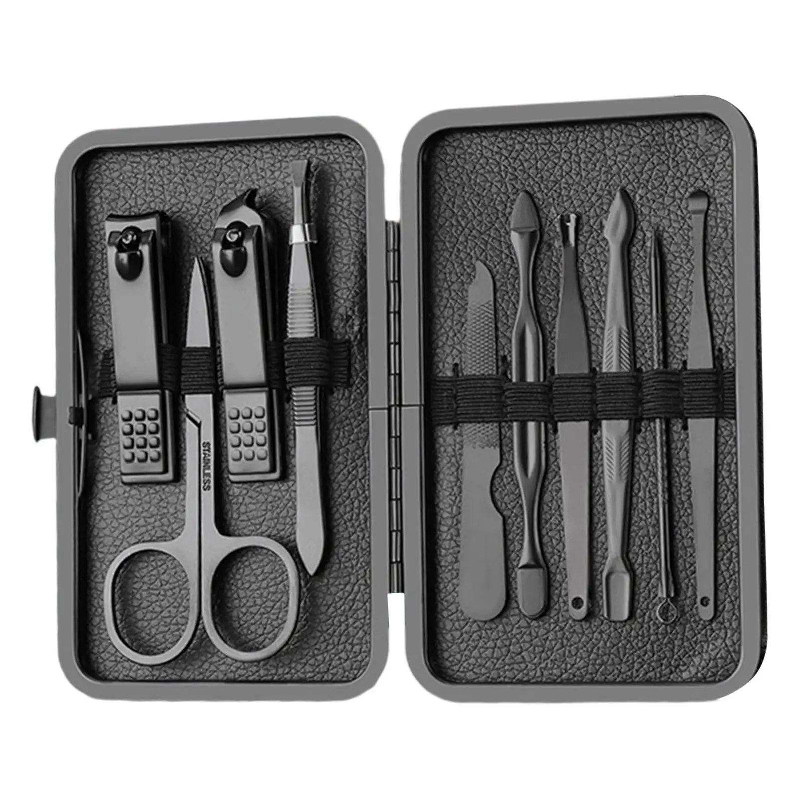 2xManicure Nail Set Nail File Sharp Ear Spoon Fingernail Toenail 10PCS