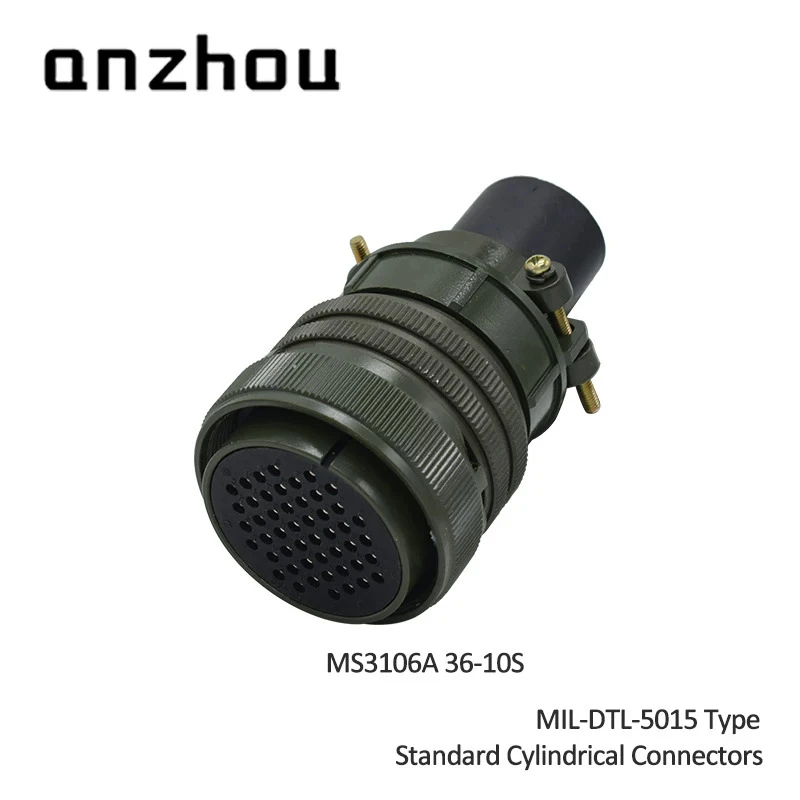 48 core aviation plug MS3106A 36-10S US military standard connector MS3102A 36-10P