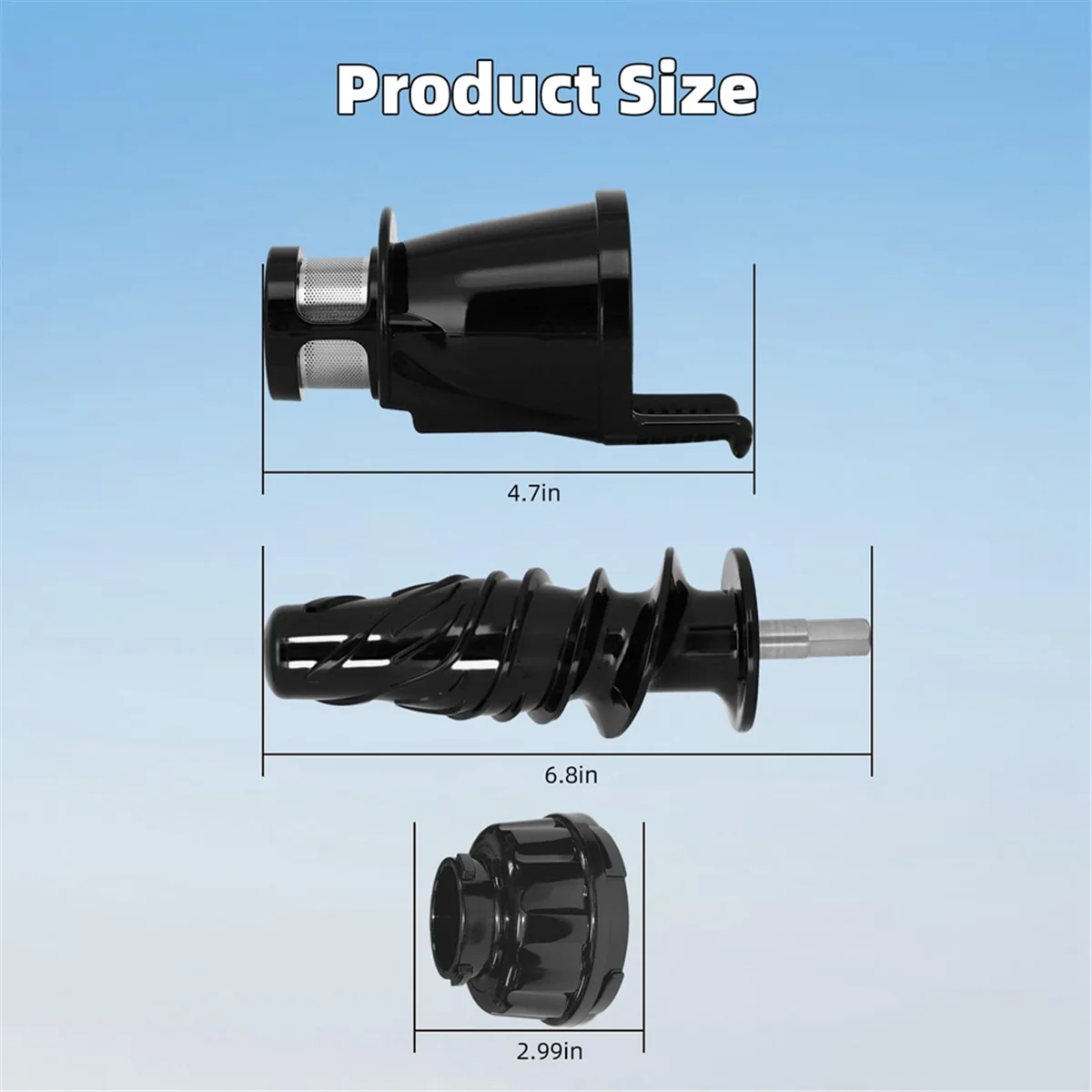 The New Juicer Replacement Parts Compatible for Omegae 8006 8005 8004 8003 NC800HDR, NC900HDC Slow Masticating Juicing Screen