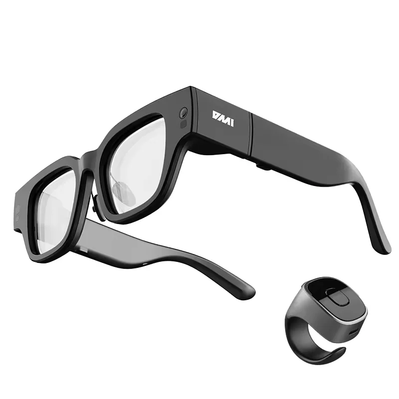 YYHC-Wireless AR Glasses Full Color Display Smart Translation Glasses with Translation AIGC Portable for Office Speec