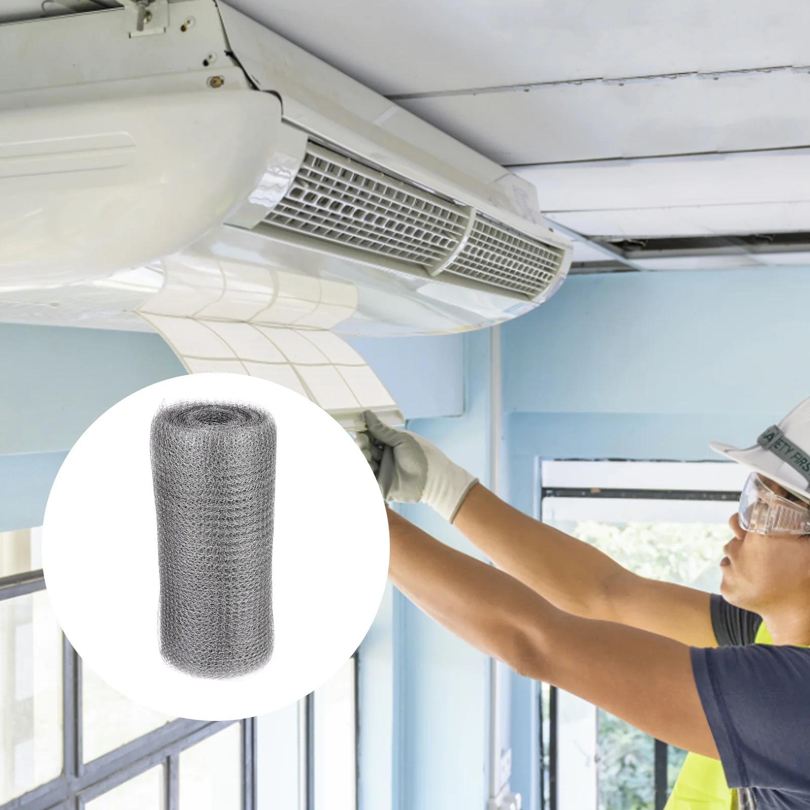 

Stainless Steel Soft Mesh 30X50Cm Anti-Mice Woven Wire Screen For Home Garden Barrier Tool Parts