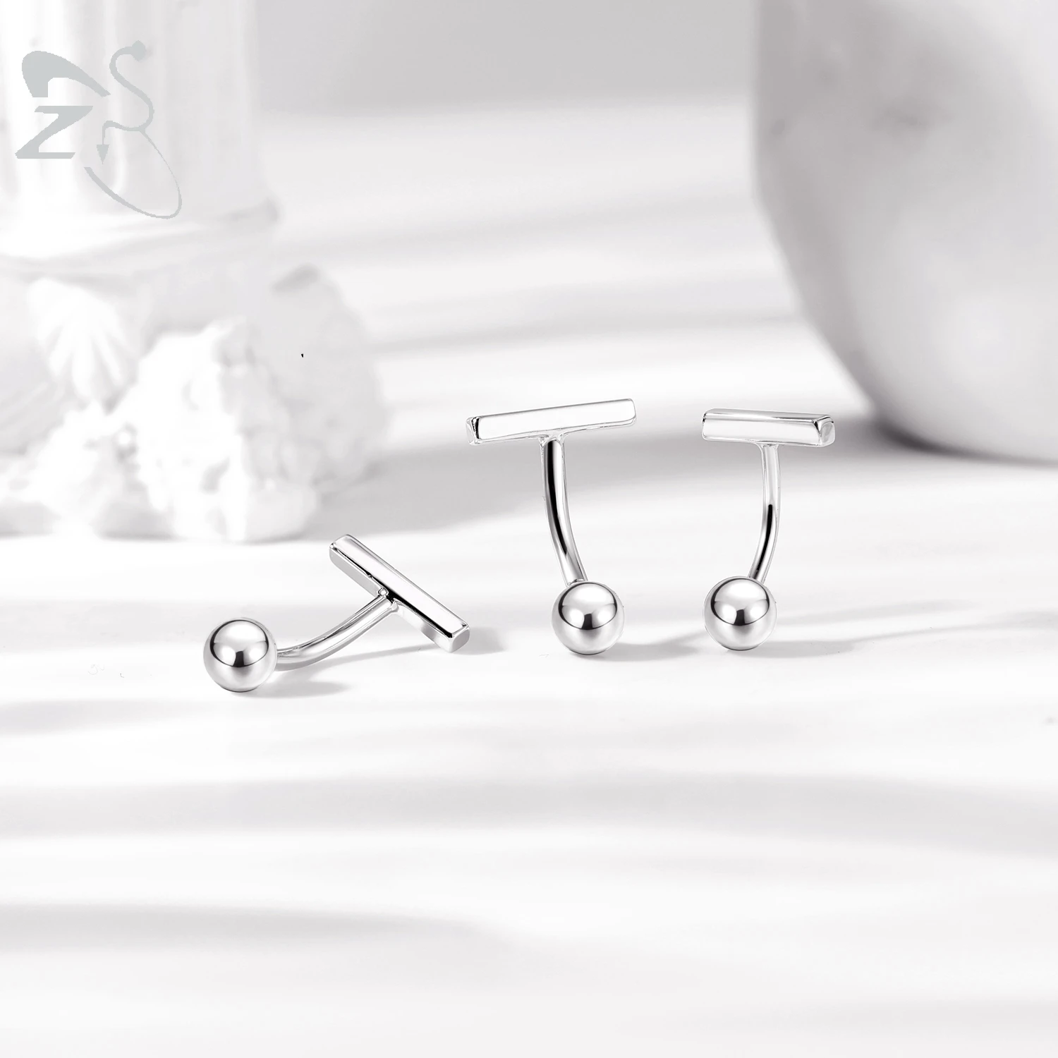 ZS 1 PC Nabelpiercing aus 925er-Sterlingsilber, goldfarben, umgekehrt gebogen, Bauchnabelringe, Kristallopal, Clicker, Nabelringe, 14/16 g – Detail 6